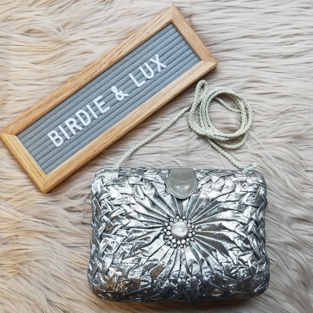 Vintage Sharmark Las Vegas Silver Bag